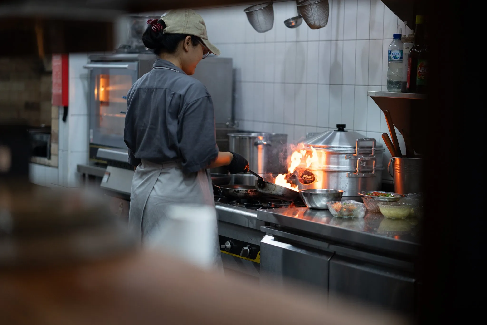 The Sia kitchen at work